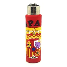 Funda con mechero bandera de España. La Tienda de España