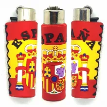Funda con mechero bandera de España. La Tienda de España